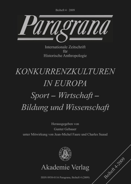 Konkurrenzkulturen in Europa - 