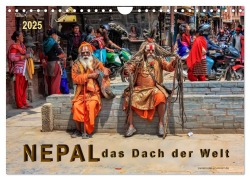 Nepal - das Dach der Welt (Wandkalender 2025 DIN A4 quer), CALVENDO Monatskalender - Peter Roder
