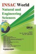 Cover-Bild zum Titel 'INSAC World Natural and Engineering Sciences' von 'Aydin Rusen, Selmin Ener Rusen'