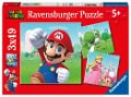 Cover-Bild zum Titel 'Ravensburger Kinderpuzzle 05186 - Super Mario - 3x49 Teile Puzzle für Kinder ab 5 Jahren' von ''