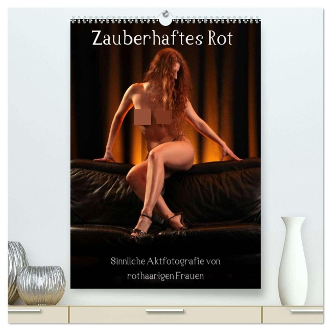 Zauberhaftes Rot (hochwertiger Premium Wandkalender 2026 DIN A2 hoch), Kunstdruck in Hochglanz - Lichtgestalt Lichtgestalt