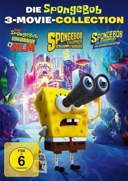 Spongebob Schwammkopf 3-Movie Collection - Derek Drymon, Tim Hill, Stephen Hillenburg, Kent Osborne, Aaron Springer