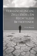 Cover-Bild zum Titel 'Verhandelingen, Ziel-, Zede-, En Rechtsleer Betreffende' von 'Willem Bilderdijk'