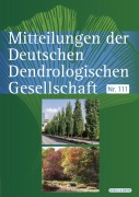 Cover-Bild zum Titel 'Mitteilungen der Deutschen Dendrologischen Gesellschaft' von ''