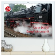 Cover-Bild zum Titel 'Unter Dampf - Dampflokromantik (hochwertiger Premium Wandkalender 2026 DIN A2 quer), Kunstdruck in Hochglanz' von 'Peter Härlein'