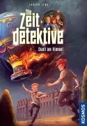 Cover-Bild zum Titel 'Die Zeitdetektive, 12, Duell am Himmel' von 'Fabian Lenk'