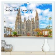 Gran Canaria - Natur trifft Geschichte (hochwertiger Premium Wandkalender 2026 DIN A2 quer), Kunstdruck in Hochglanz - Sell Pixs:Sell
