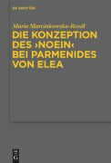 Cover-Bild zum Titel 'Die Konzeption des "noein" bei Parmenides von Elea' von 'Maria Marcinkowska-Rosól'