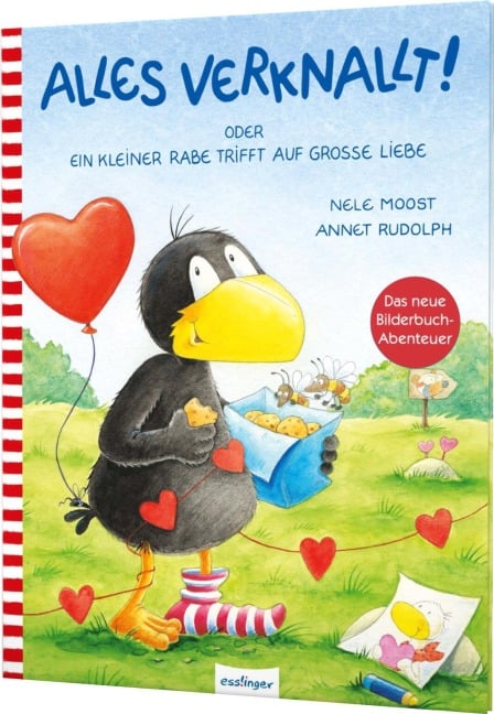 Der kleine Rabe Socke: Alles verknallt! oder Ein kleiner Rabe trifft auf große Liebe - Nele Moost