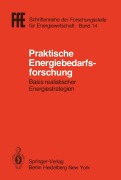 Cover-Bild zum Titel 'Praktische Energiebedarfsforschung' von 'Helmut Schaefer'