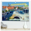 Hansestadt Stralsund - Ein Sommertag an der Ostseeküste Vorpommerns (hochwertiger Premium Wandkalender 2024 DIN A2 quer), Kunstdruck in Hochglanz - Holger Felix