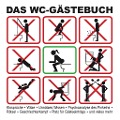 Cover-Bild zum Titel 'Das WC-Gästebuch' von 'Andrea Breunig, Dirk Mayer'