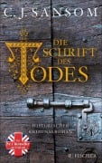 Cover-Bild zum Titel 'Die Schrift des Todes' von 'C. J. Sansom'