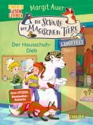 Cover-Bild zum Titel 'Die Schule der magischen Tiere ermittelt Neuausgabe 2: Der Hausschuh-Dieb' von 'Margit Auer'