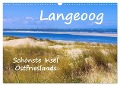 Langeoog - Schönste Insel Ostfrieslands (Wandkalender 2024 DIN A3 quer), CALVENDO Monatskalender - LianeM LianeM