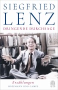 Cover-Bild zum Titel 'Dringende Durchsage' von 'Siegfried Lenz'