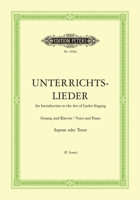 Unterrichtslieder - 