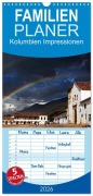 Cover-Bild zum Titel 'Familienplaner 2026 - Kolumbien Impressionen mit 5 Spalten (Wandkalender, 21 x 45 cm) CALVENDO' von 'Jeannette Piegeler Böttcher'