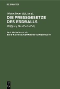 Cover-Bild zum Titel 'Das sowjetrussische Preßrecht' von 'Boris Mirkin-Gezewitsch'