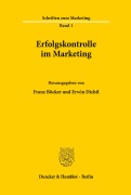 Cover-Bild zum Titel 'Erfolgskontrolle im Marketing.' von ''