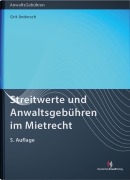 Cover-Bild zum Titel 'Streitwerte und Anwaltsgebühren im Mietrecht' von 'Grit Andersch'