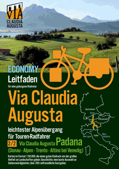 Rad-Route Via Claudia Augusta 2/2 "Padana" Economy - Christoph Tschaikner