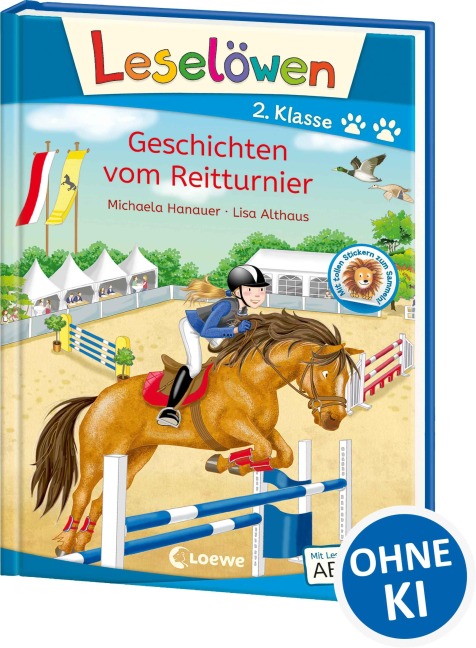 Leselöwen 2. Klasse - Geschichten vom Reitturnier - Michaela Hanauer