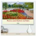 Parks und Gärten in Köln (hochwertiger Premium Wandkalender 2025 DIN A2 quer), Kunstdruck in Hochglanz - Elisabeth Schittenhelm