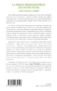 Cover-Bild zum Titel 'La morale professionnelle des instituteurs' von 'André Pachod'