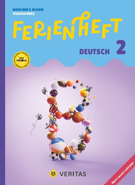 Deutsch Ferienhefte - Ferienheft Deutsch 2. Klasse Volksschule - Lehrplan 2023 - Mitt eingelegten Lösungen - Catherine Salomon, Jutta Schabhüttl