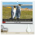 Die Pinguine der Falklandinseln (hochwertiger Premium Wandkalender 2025 DIN A2 quer), Kunstdruck in Hochglanz - Norbert W. Saul
