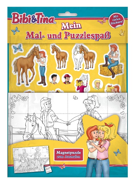 Bibi & Tina: Mein Mal- und Puzzlespaß - 