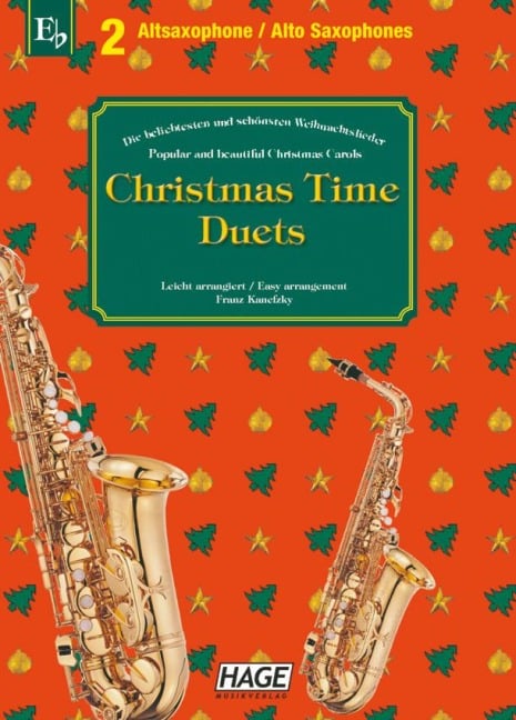 Christmas Time Duets für 2 Altsaxophone - 