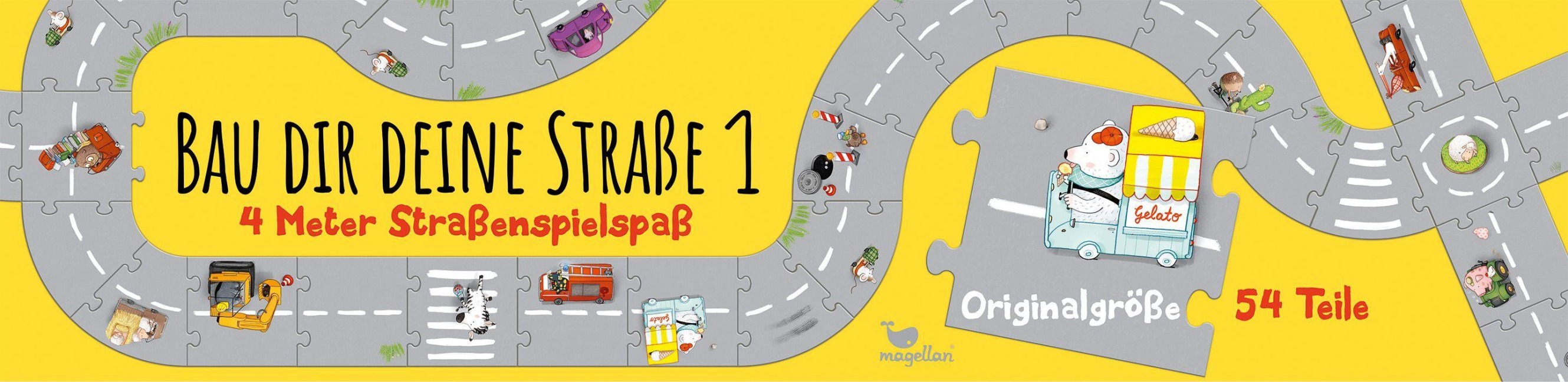 Bau dir deine Straße 1 - 4 Meter Straßenspielspaß - 
