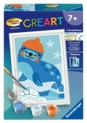 Cover-Bild zum Titel 'CreArt, Malen nach Zahlen Kinder - Kleine Robbe' von ''