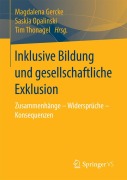Cover-Bild zum Titel 'Inklusive Bildung und gesellschaftliche Exklusion' von ''