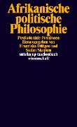 Cover-Bild zum Titel 'Afrikanische politische Philosophie' von ''