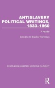 Cover-Bild zum Titel 'Antislavery Political Writings, 1833-1860' von ''