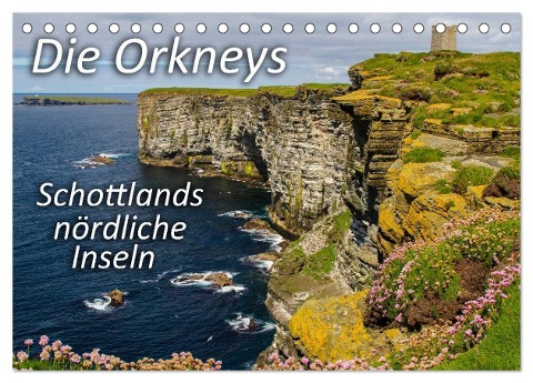 Die Orkneys - Schottlands nördliche Inseln (Tischkalender 2024 DIN A5 quer), CALVENDO Monatskalender - Leon Uppena (Gdt)