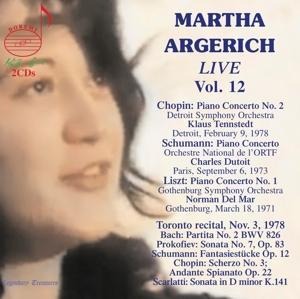 Martha Argerich: Live,Vol.12 - Martha/Tennstedt/Dutoit Argerich