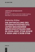 Cover-Bild zum Titel 'Die Entwicklung des Internetstrafrechts' von 'Katharina Kühne'
