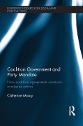 Cover-Bild zum Titel 'Coalition Government and Party Mandate' von 'Catherine Moury'