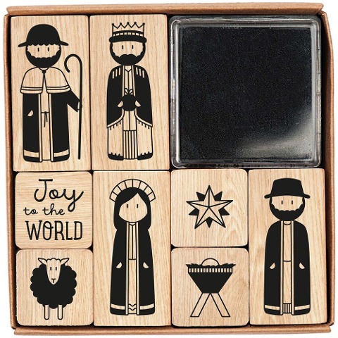 Stempel-Set Krippe - 