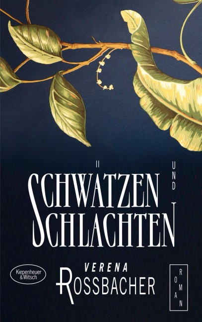 Schwätzen und Schlachten - Verena Roßbacher