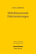 Cover-Bild zum Titel 'Mehrdimensionale Diskriminierungen' von 'Luisa Lehning'