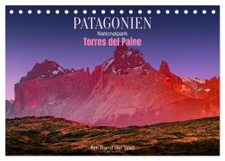 Cover-Bild zum Titel 'Patagonien, Torres del Paine Nationalpark: Am Rand der Welt (Tischkalender 2026 DIN A5 quer), CALVENDO Monatskalender' von 'Oleg Senkov'