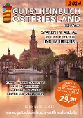Cover-Bild zum Titel 'Gutscheinbuch 2024 Ostfriesland inkl. WHV' von 'K. Frano-Systems - Inh. Frank Noever e'
