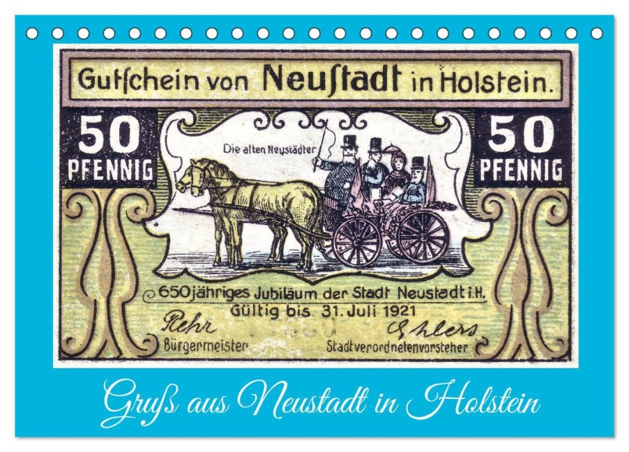 Gruß aus Neustadt in Holstein (Tischkalender 2026 DIN A5 quer), CALVENDO Monatskalender - Henning von Löwis of Menar