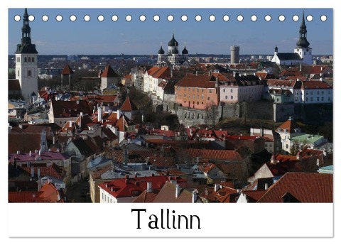 Tallinn (Tischkalender 2024 DIN A5 quer), CALVENDO Monatskalender - Lucy M. Laube