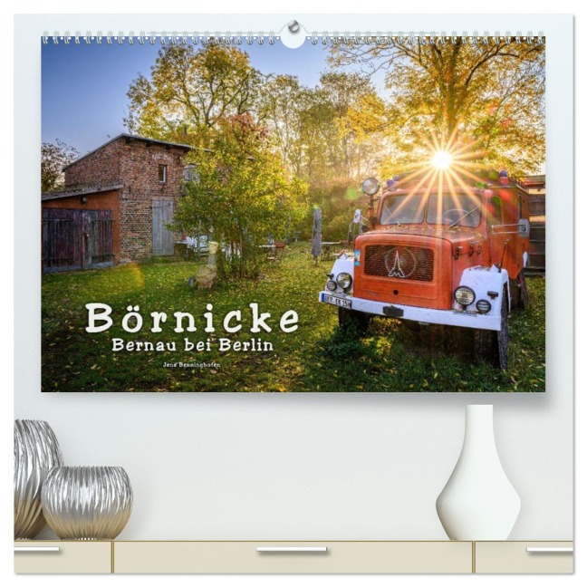 Börnicke - Bernau bei Berlin (hochwertiger Premium Wandkalender 2026 DIN A2 quer), Kunstdruck in Hochglanz - Jens Benninghofen